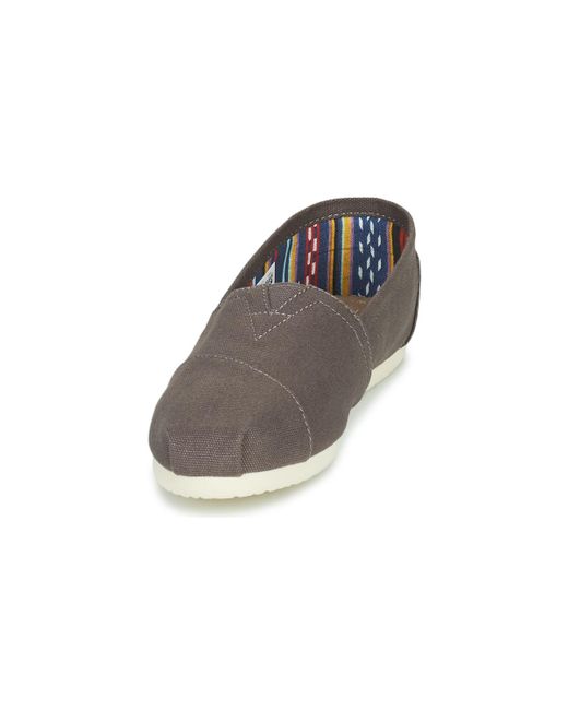 TOMS Gray Espadrilles / Casual Shoes