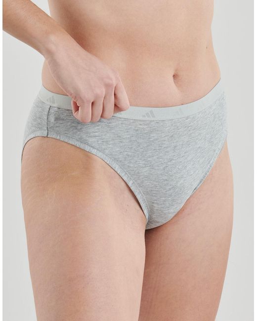 Adidas White Knickers/panties Active Essentials Cotton