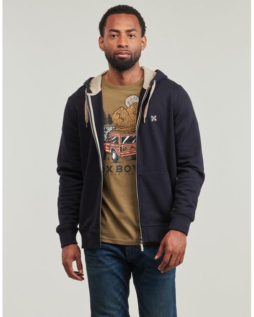 Oxbow Blue Hoodies P0salet for men