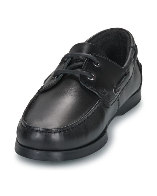 Casual Attitude Black Boat Shoes Revoro for men