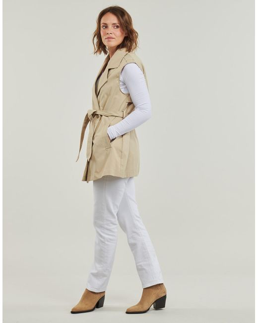 ONLY Natural Trench Coat Onlorchid