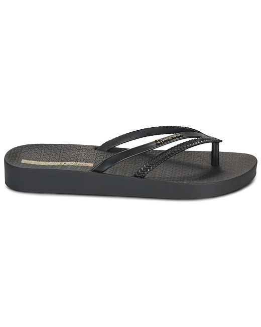 Ipanema Black Flip Flops / Sandals (shoes) Bossa Soft Fem V