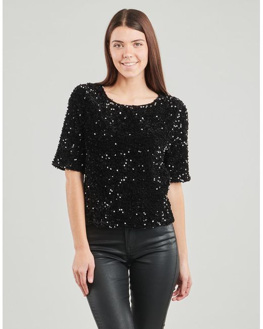 Pieces Black Blouse Pckam