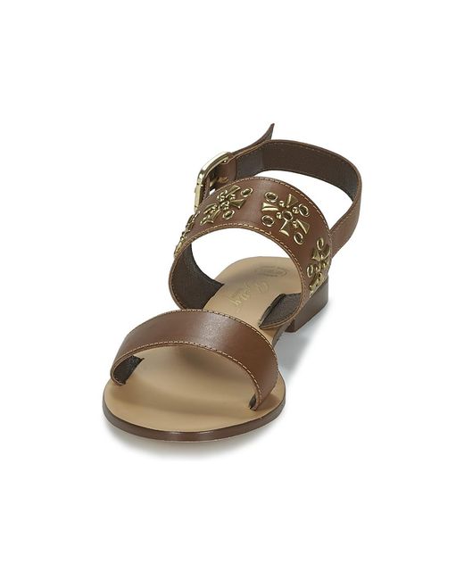 Betty London Brown Ikimi Sandals