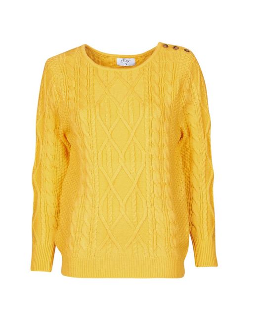 Betty London Jedro Women's Sweater In Yellow