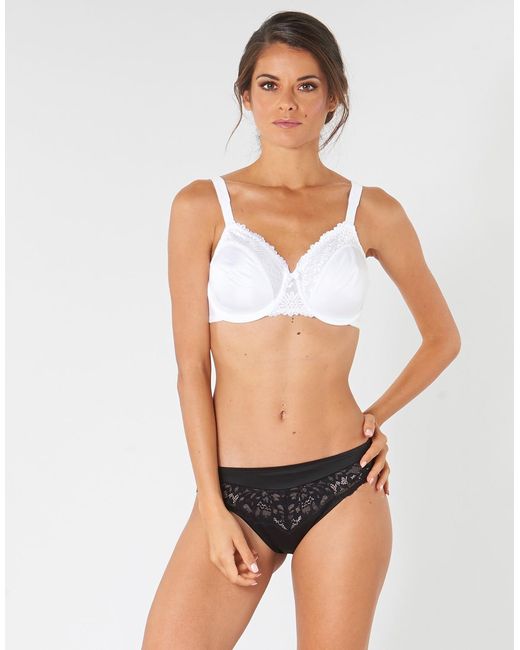 Triumph Ladyform Soft Women's Underwire Bras In White