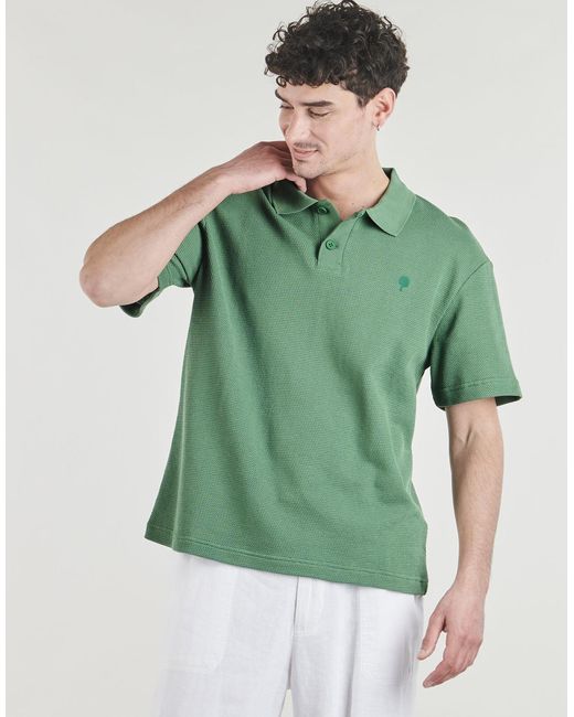 Faguo Green Polo Shirt Montge for men