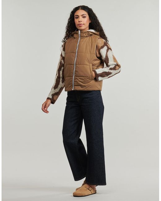 ONLY Brown Duffel Coats Onlfry Reversible