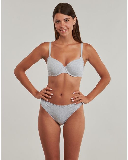 Passionata Gray Knickers/panties Charlotte Brief