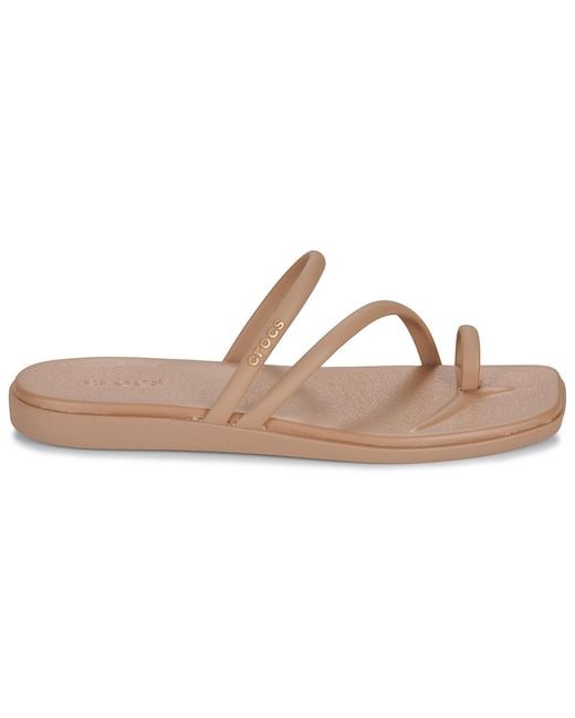 CROCSTM Pink Flip Flops / Sandals (shoes) Miami Toe Loop Sandal