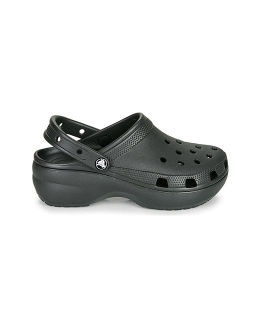 CROCSTM Black Classic Platform Clog W Clogs (shoes)