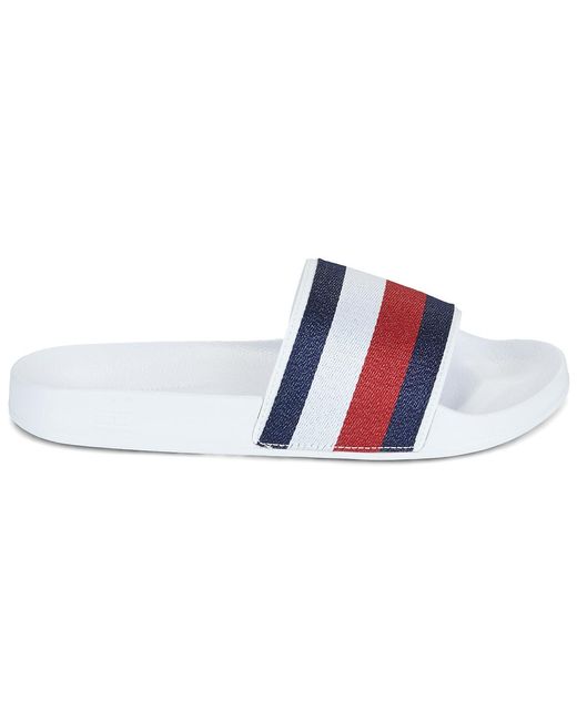 Tommy Hilfiger Tap-dancing Pool Slide White/blue/red