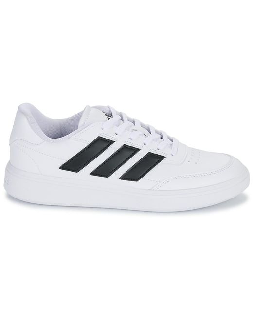 Adidas White Shoes (trainers) Courtblock