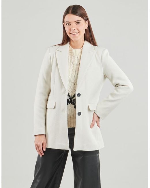 ONLY White Coat Onlblake
