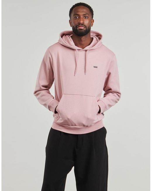 Vans Pink Hoodies Left Chest Po for men