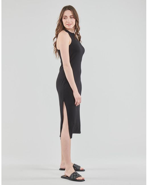 Volcom Black Long Dress Stonelight Dress