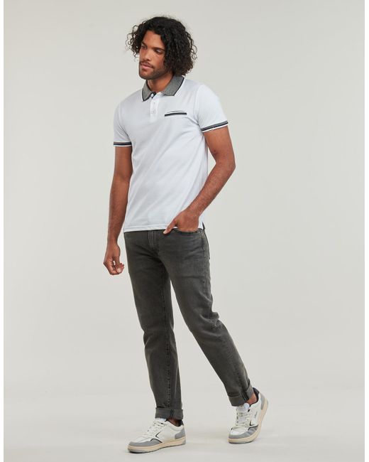Yurban Polo Shirt New-polo-white for men