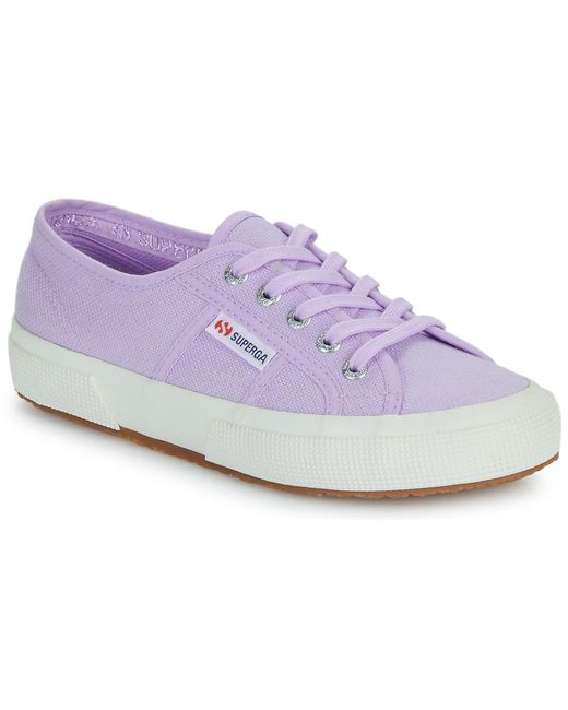 Superga Purple Shoes (trainers) 2750 Coton