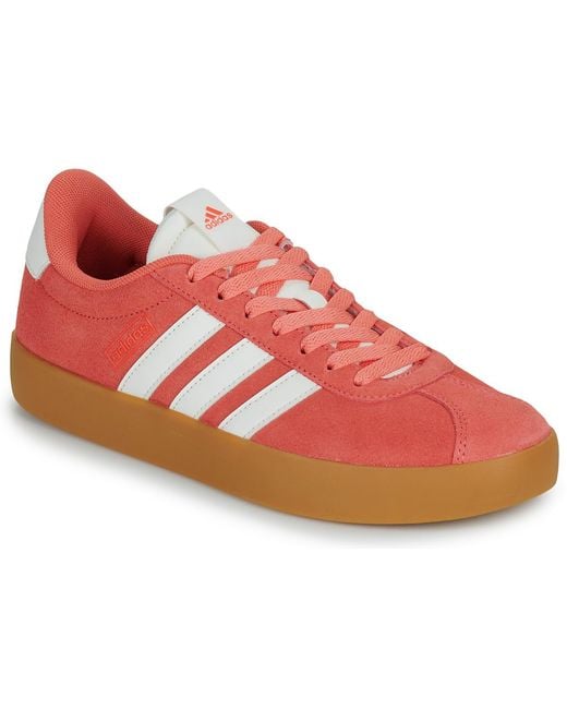 Adidas Red Shoes (trainers) Vl Court 3.0