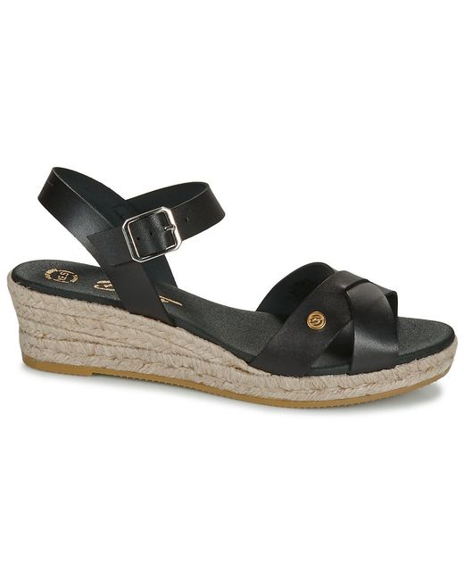 Betty London Black Espadrilles / Casual Shoes Giorgia