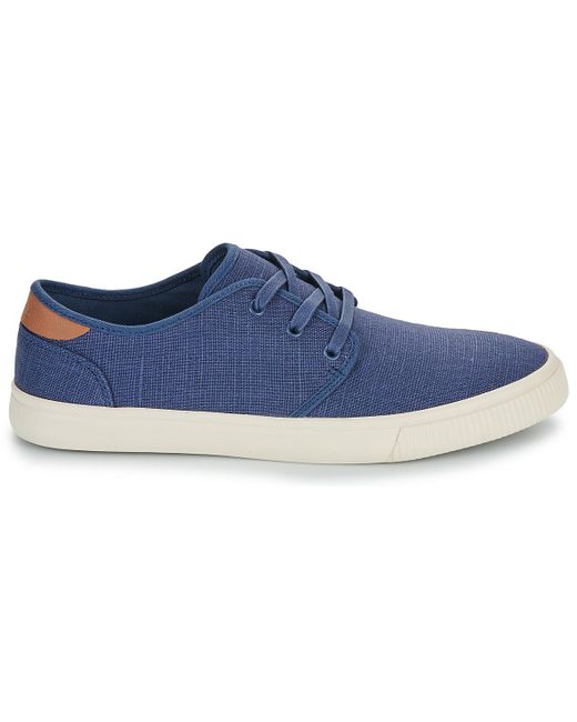 TOMS Blue Shoes (trainers) Carlo for men