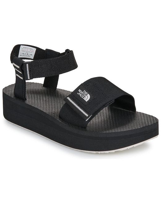 The North Face Black Wedge Sandals Skeena Platform