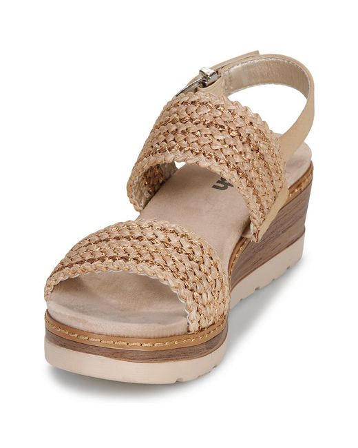 Refresh Metallic Wedge Sandals 175203