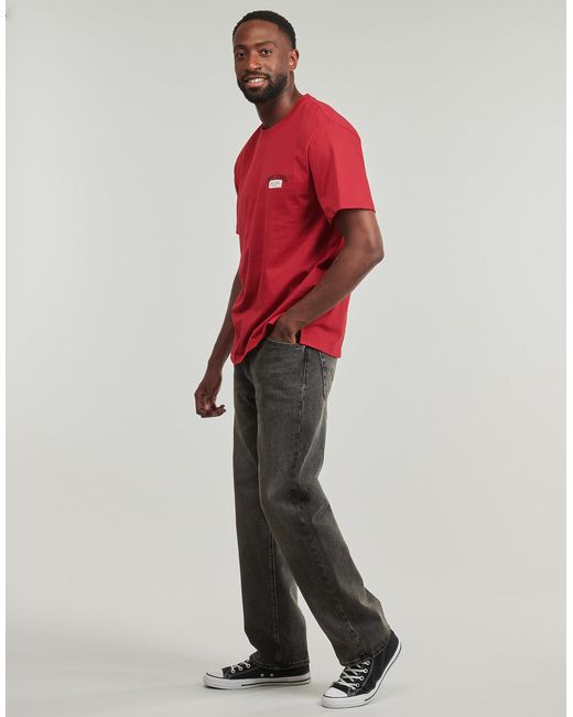 Pepe Jeans Red T Shirt Mason Tee for men
