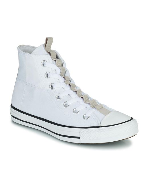 Converse White Chuck Taylor Hi Shoes (high-top Trainers)