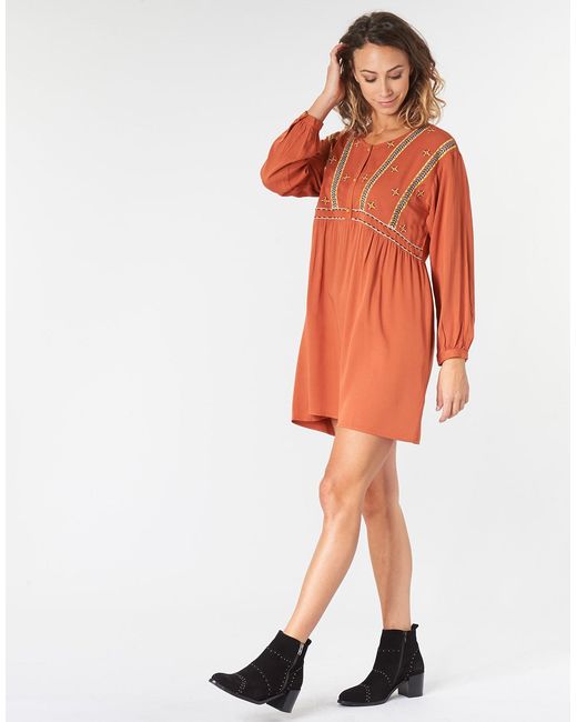 Betty London Orange Loulia Dress