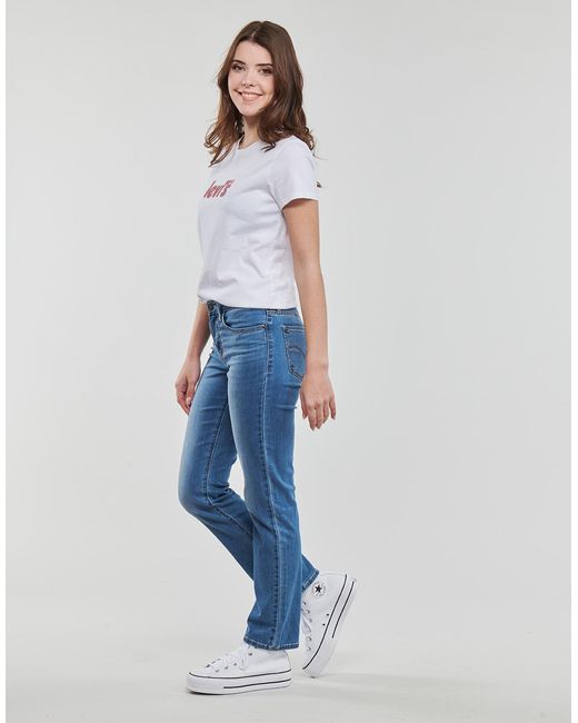 Levi's Blue T Shirt The Perfect Tee