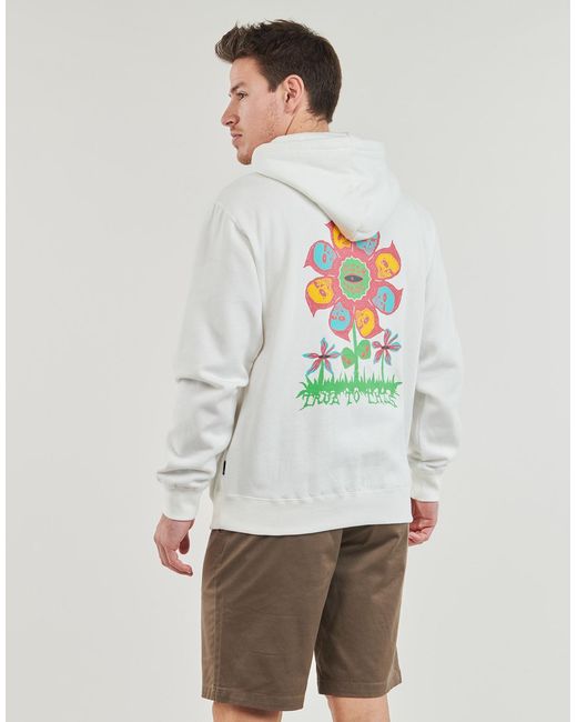 Volcom White Hoodies Earth Tripper Po for men