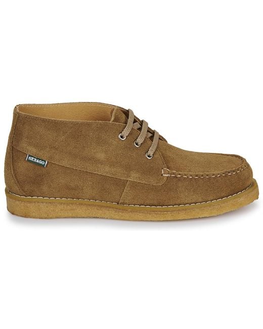 Sebago Natural Mid Boots Dakota for men