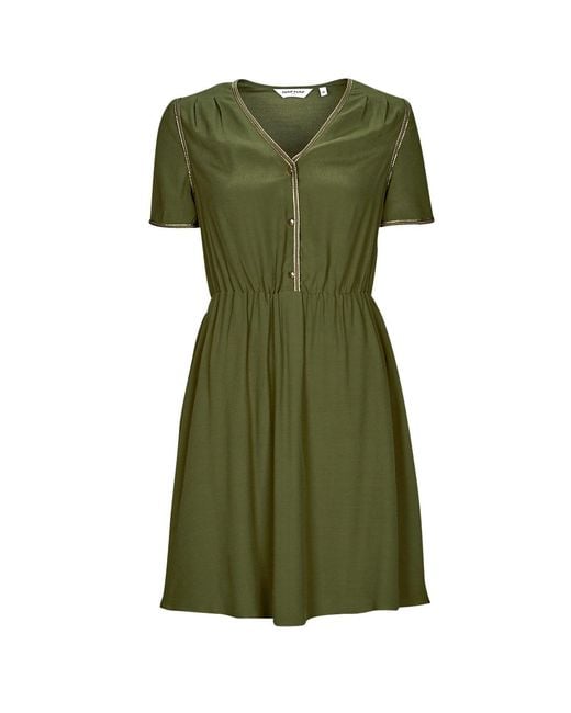 Naf Naf Green Dress Kalin R1