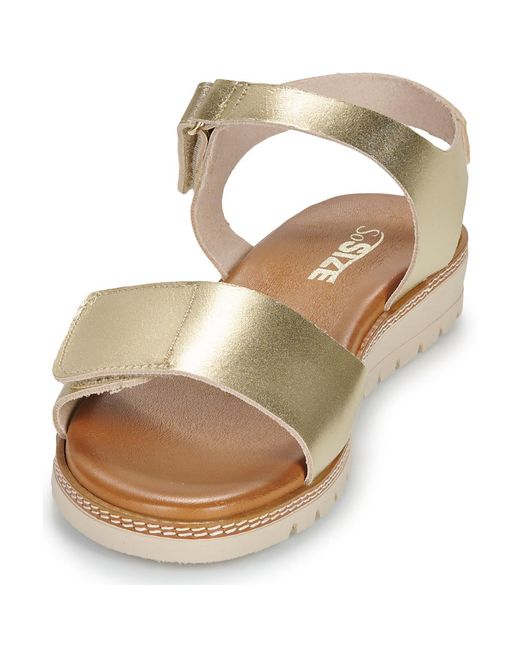 So Size Metallic Heeled Sandals Mara