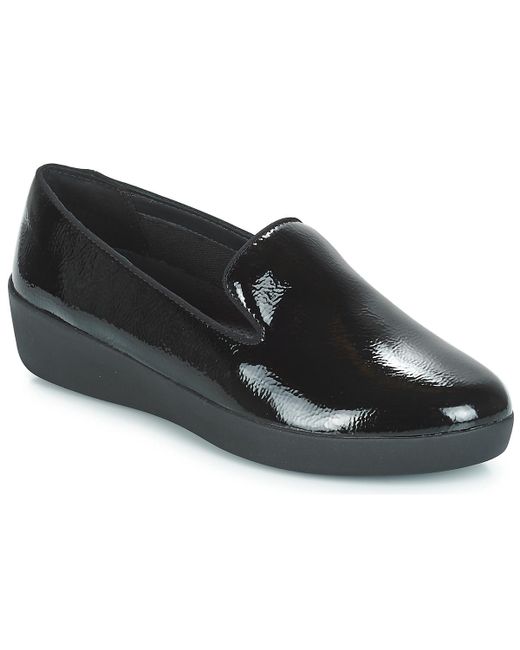 Womens black sale smoking slippers