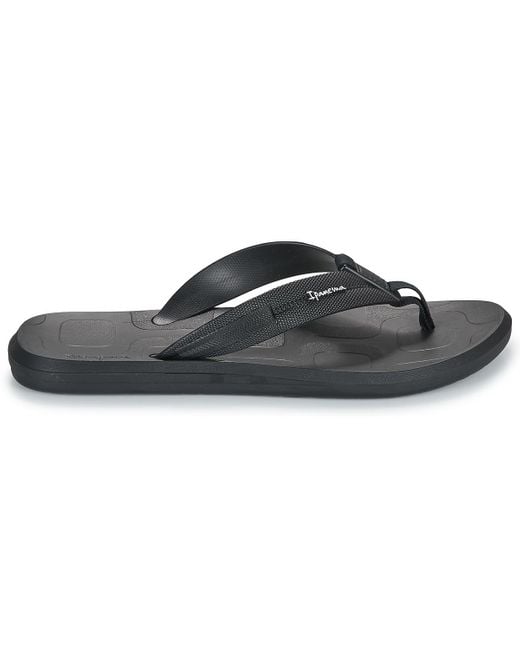 Ipanema Black Flip Flops / Sandals (shoes) Urban Thong Ad for men