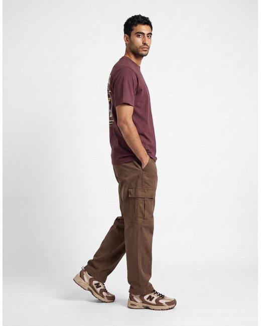 New Balance Purple T Shirt Grab A Bite London T-shirt for men