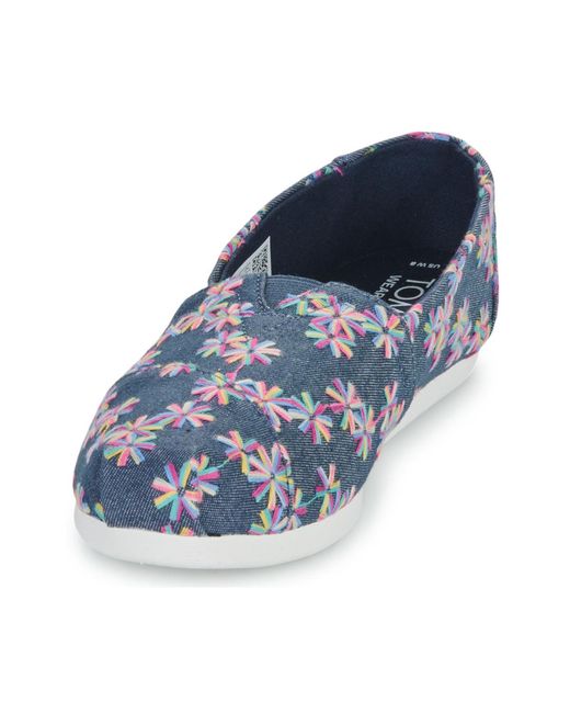 TOMS Blue Espadrilles / Casual Shoes Alpargata