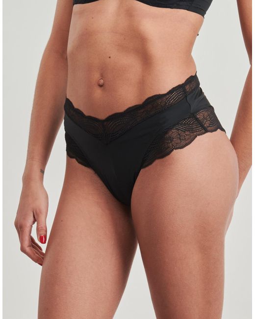 Triumph Black Knickers/panties Lift Smart Bandeau Maxi Ex