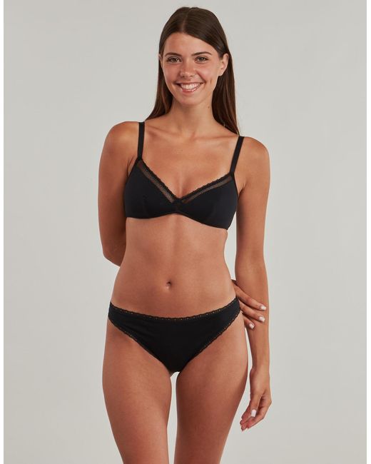Passionata Black Triangle Bras And Bralettes Charlotte Triangle Bra