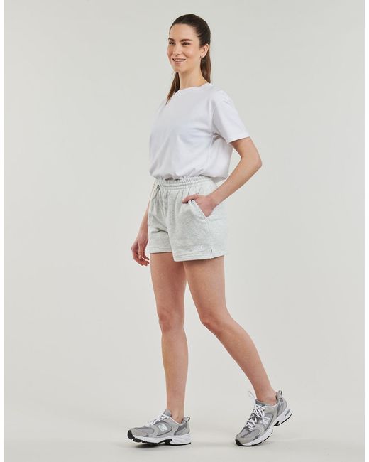 New Balance Gray Shorts French Terry Short