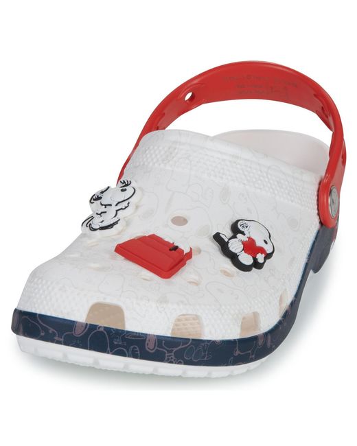 CROCSTM Blue Clogs (shoes) Peanuts Classic Clog for men