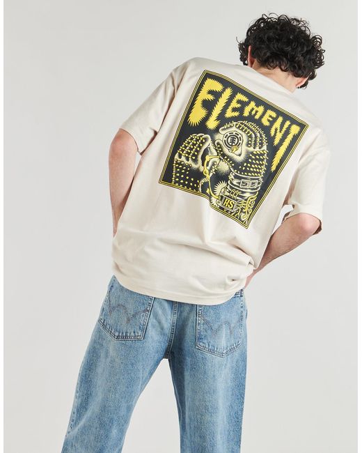 Element Natural T Shirt Topo Ss for men
