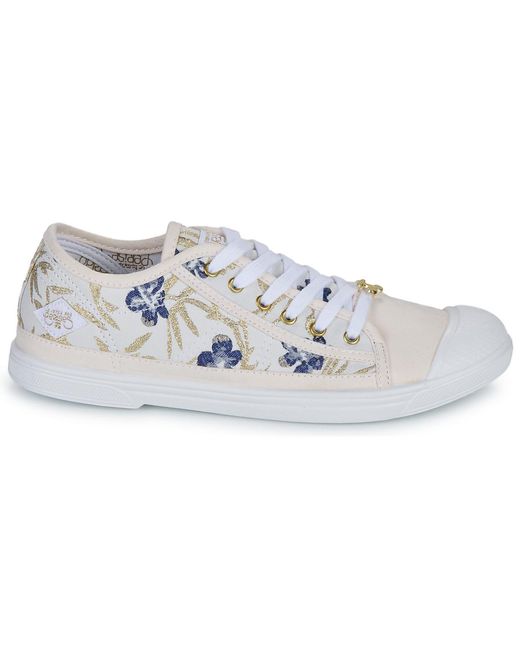 Le Temps Des Cerises Blue Shoes (trainers) Basic 02