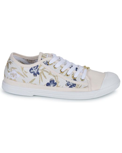 Le Temps Des Cerises Blue Shoes (trainers) Basic 02