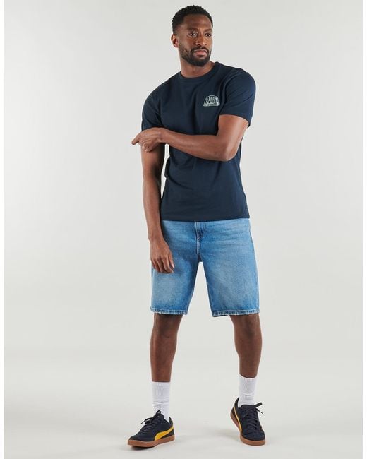 Element Blue T Shirt Spinner Ss for men