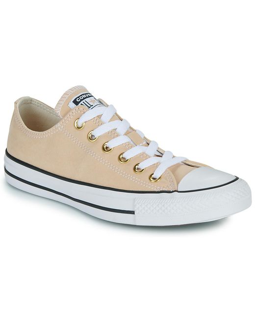 Converse White Shoes (trainers) Chuck Taylor All Star Peached Canvas
