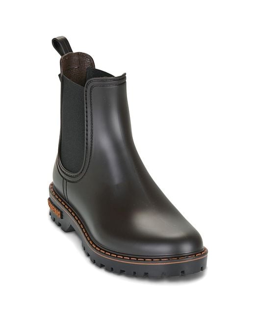 Verbenas Black Wellington Boots Gaudi Countryside