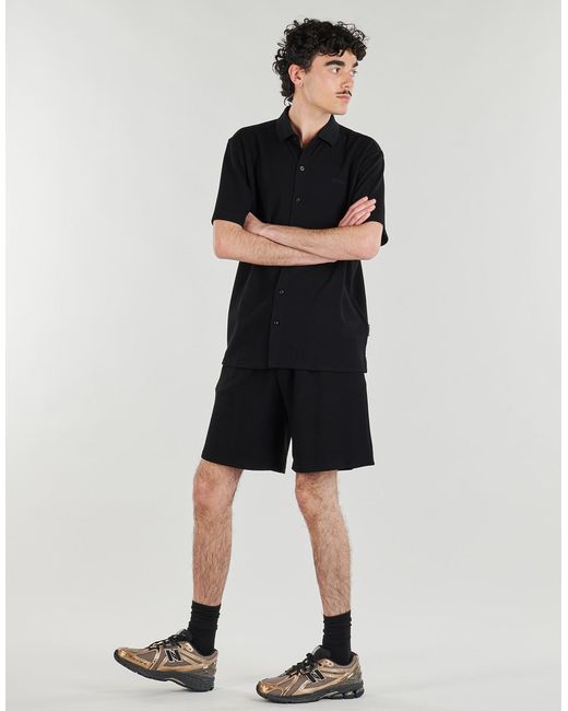 Schott Nyc Black Short Sleeved Shirt Sh Clay for men